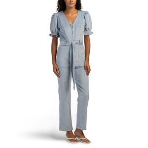 SOFIE THE LABEL Blue Corduroy Jumpsuit